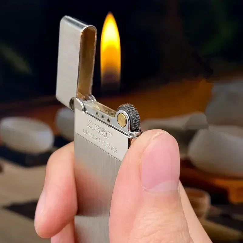 Luxury Slim Metal Butane Lighter